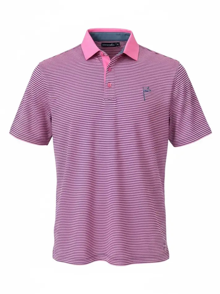 Performance Polo - Make Waves Pink