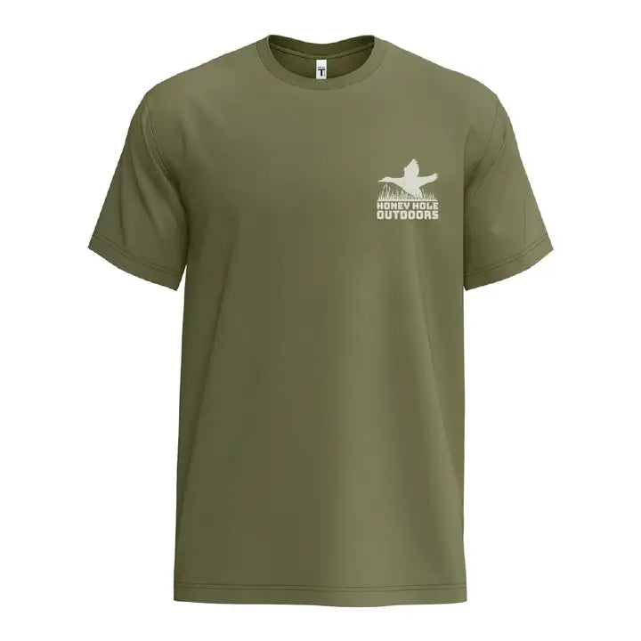 Short Sleeve Bold Duck Military Green