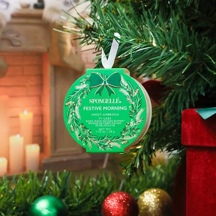 Spongelle Festive Morning Body Buffer