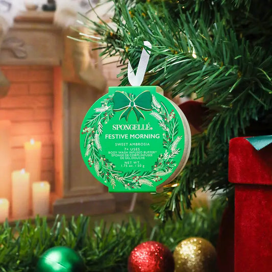 Spongelle Festive Morning Body Buffer