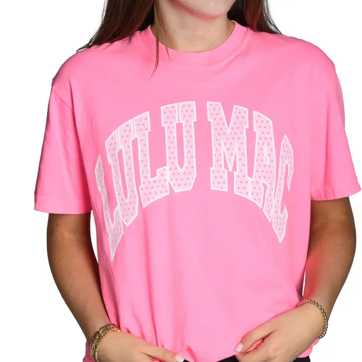 Polka Dot Adult Neon Tee