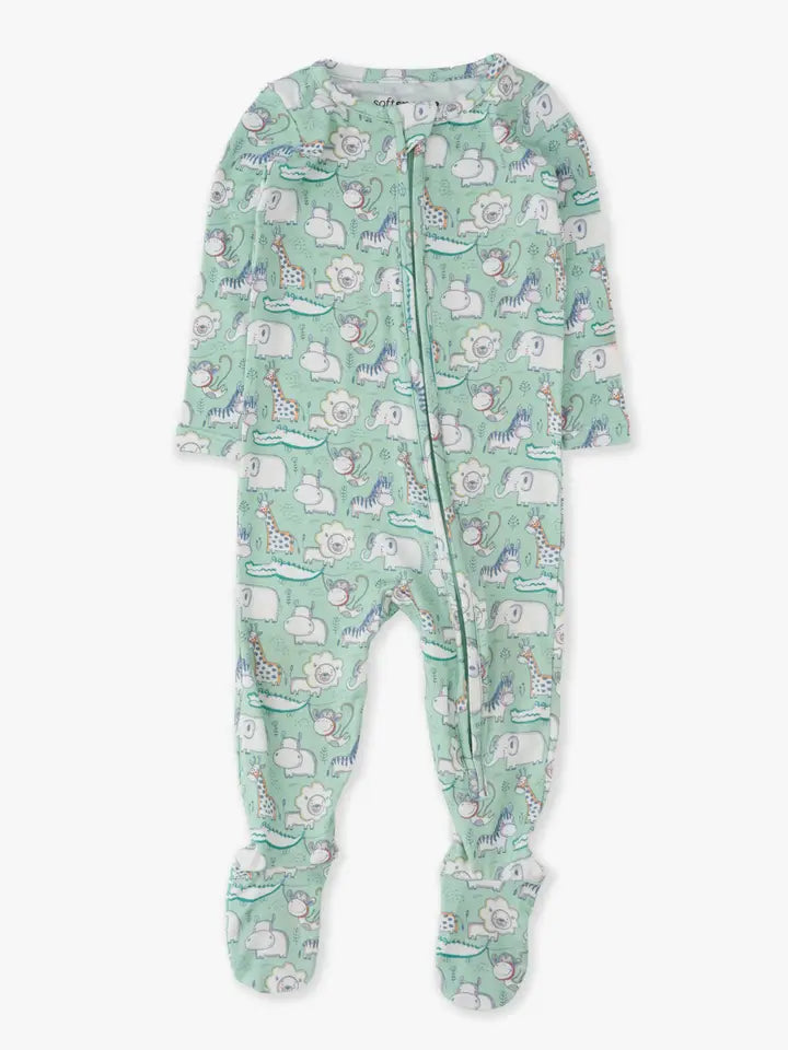 Baby Bamboo Viscose Footed One Piece Pajama