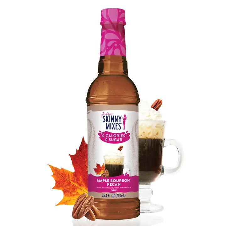 Maple Bourbon Pecan Syrup