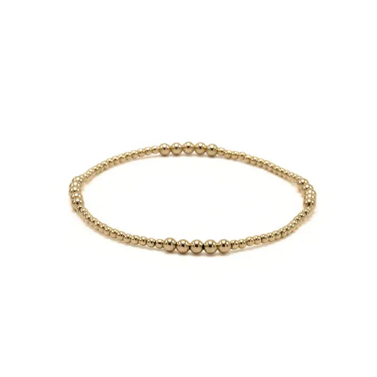 The Hamptons 2*3 14k Gold-filled Beaded Bracelets