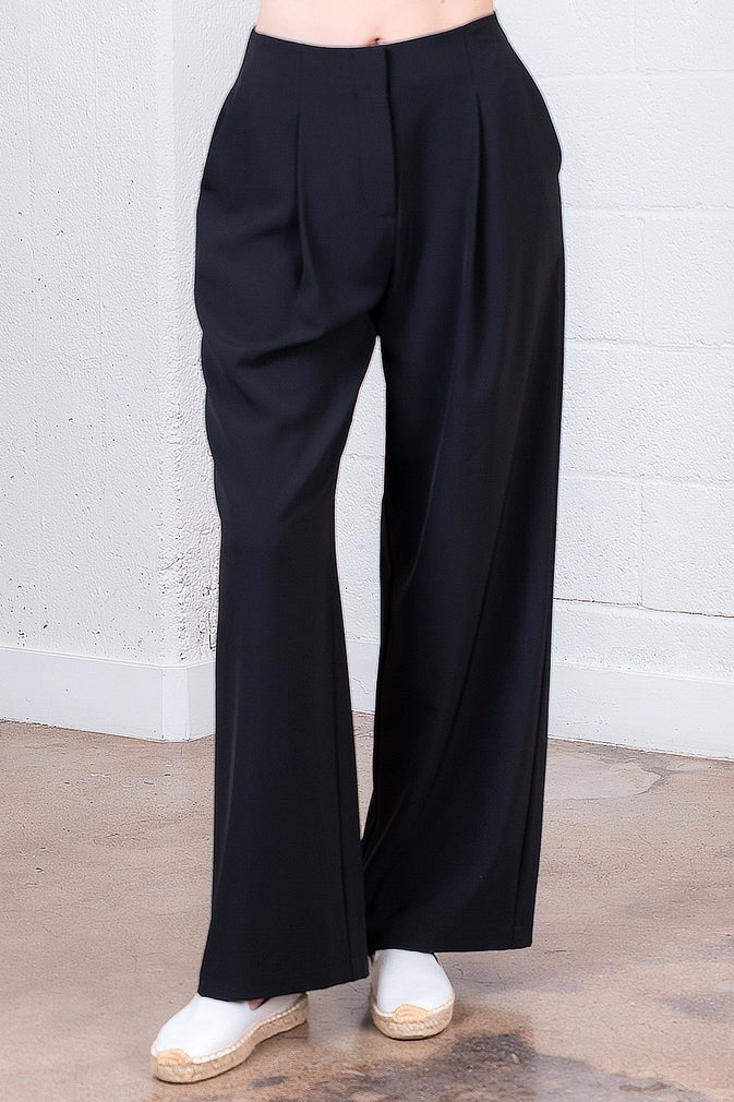 Black Straight Leg Pants