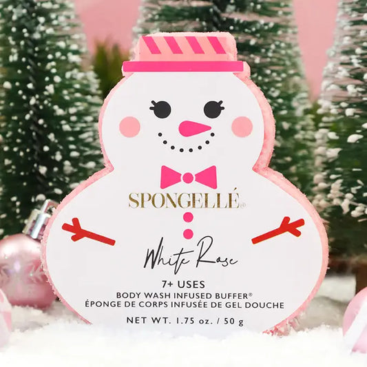 White Rose Snowman Body Buffer