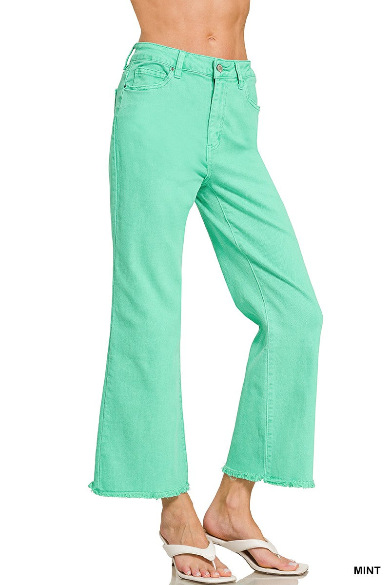 Zenana Mint Acid Wash Pants – Shiloh Rose Boutique