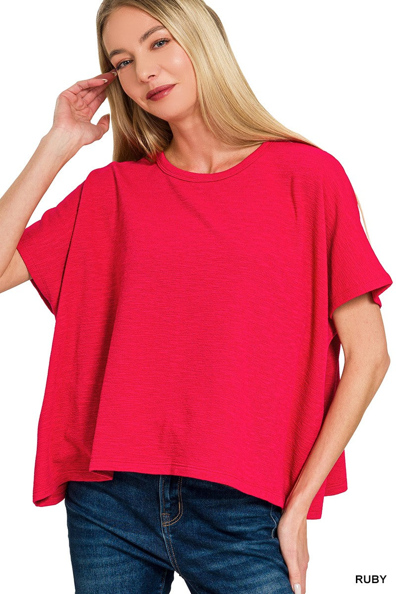 Ruby Cotton Slub Top