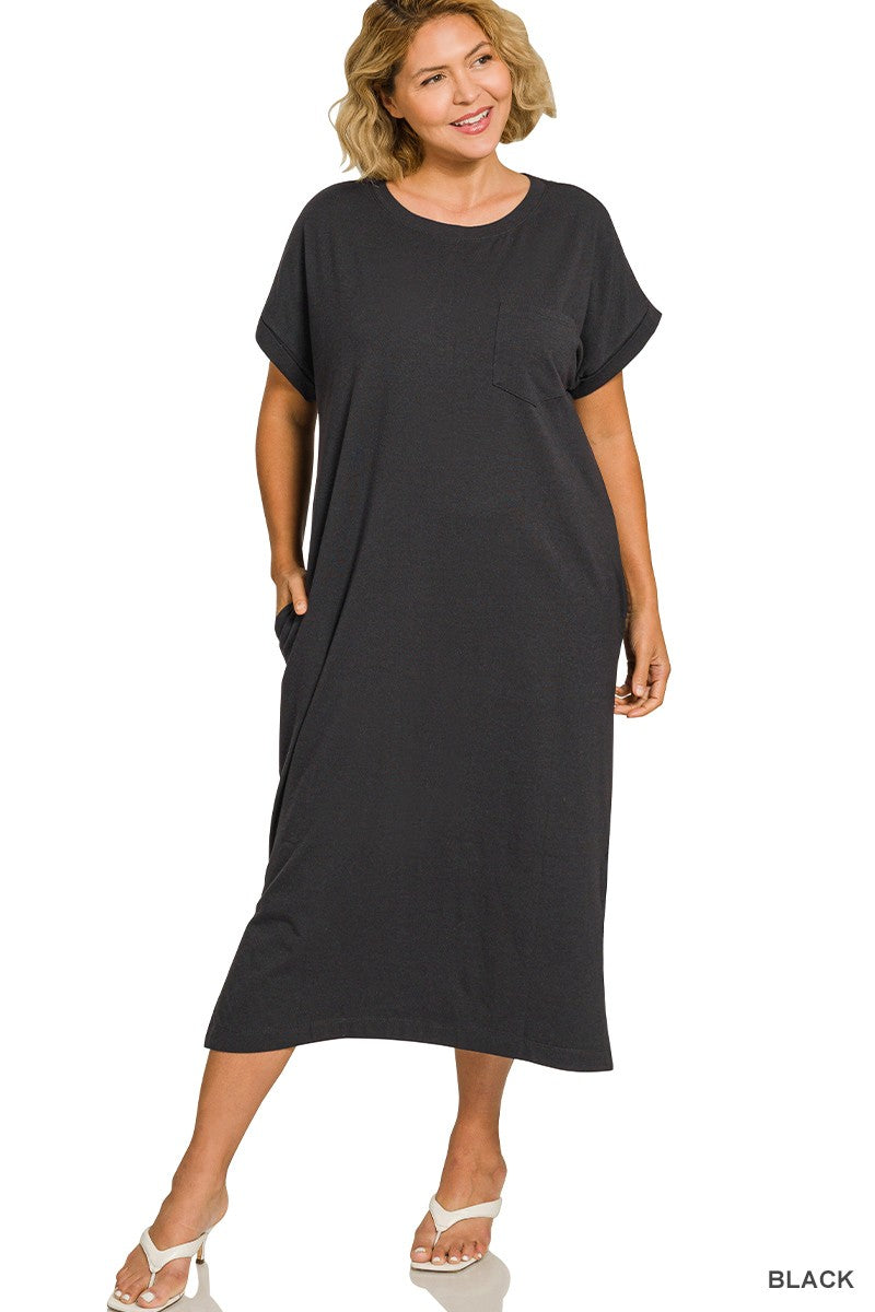 Plus Black Dress