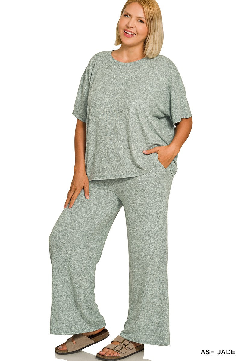 Plus Ash Jade Melange Set