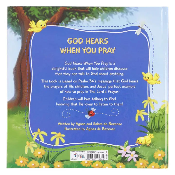 Kid Book God Hears When You Pray Book