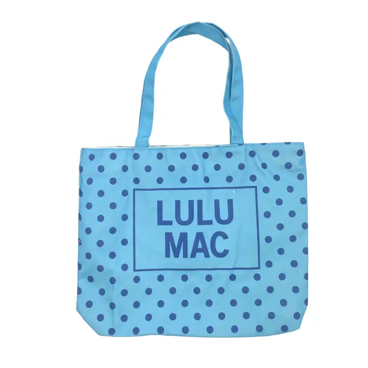 Lulu Mac Blue with Navy Tote Bag