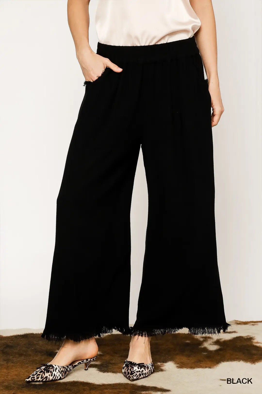 Black Linen Pants