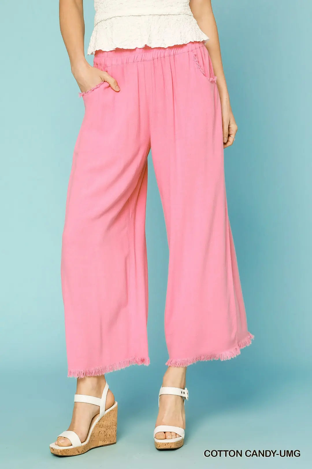 Cotton Candy Linen Pants