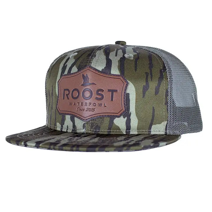 Roost Leather Patch Bottomland Hat