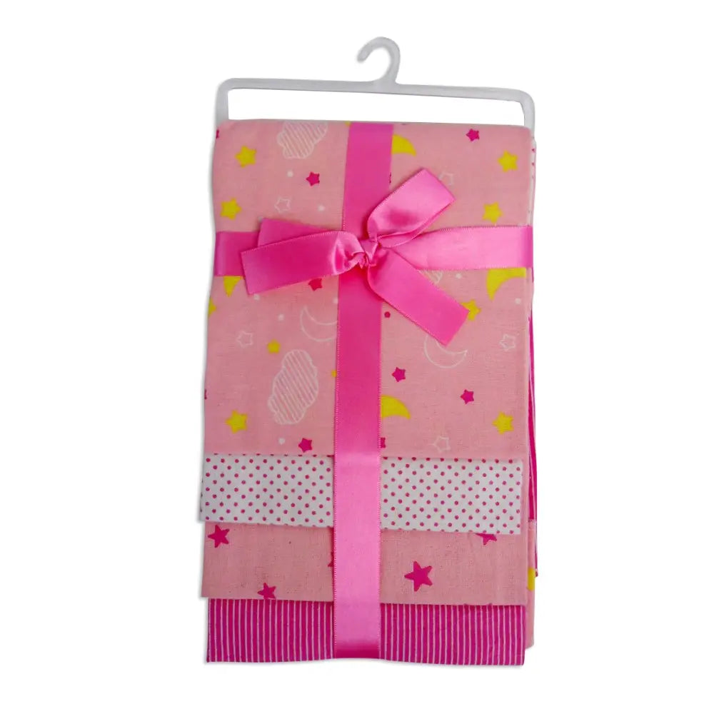 Pink Bambini 4-Pack Blankets