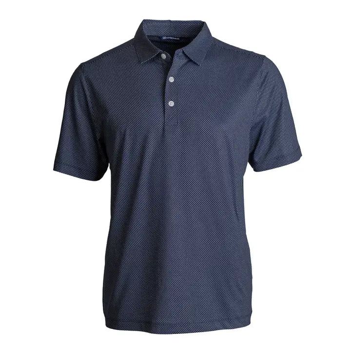 Navy and White Polo