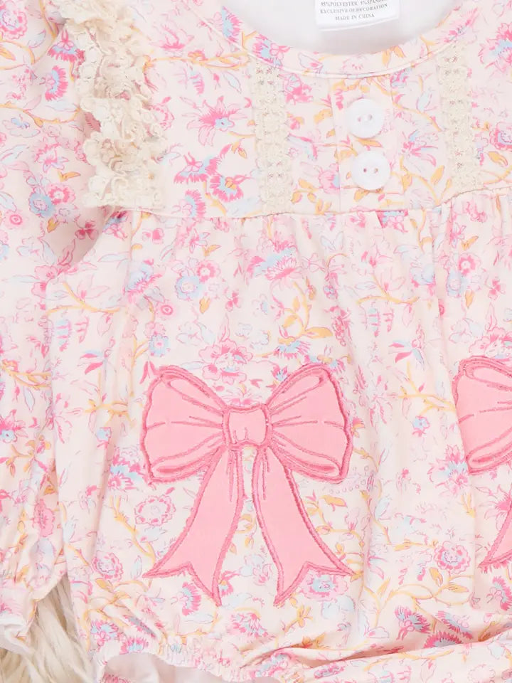Darling Details Embroidered Romper