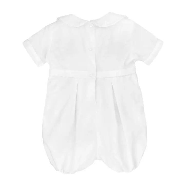Embroidered Cross Romper