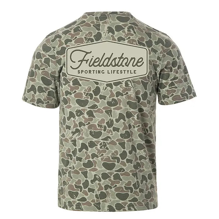 Marsh Camo Logo Tee