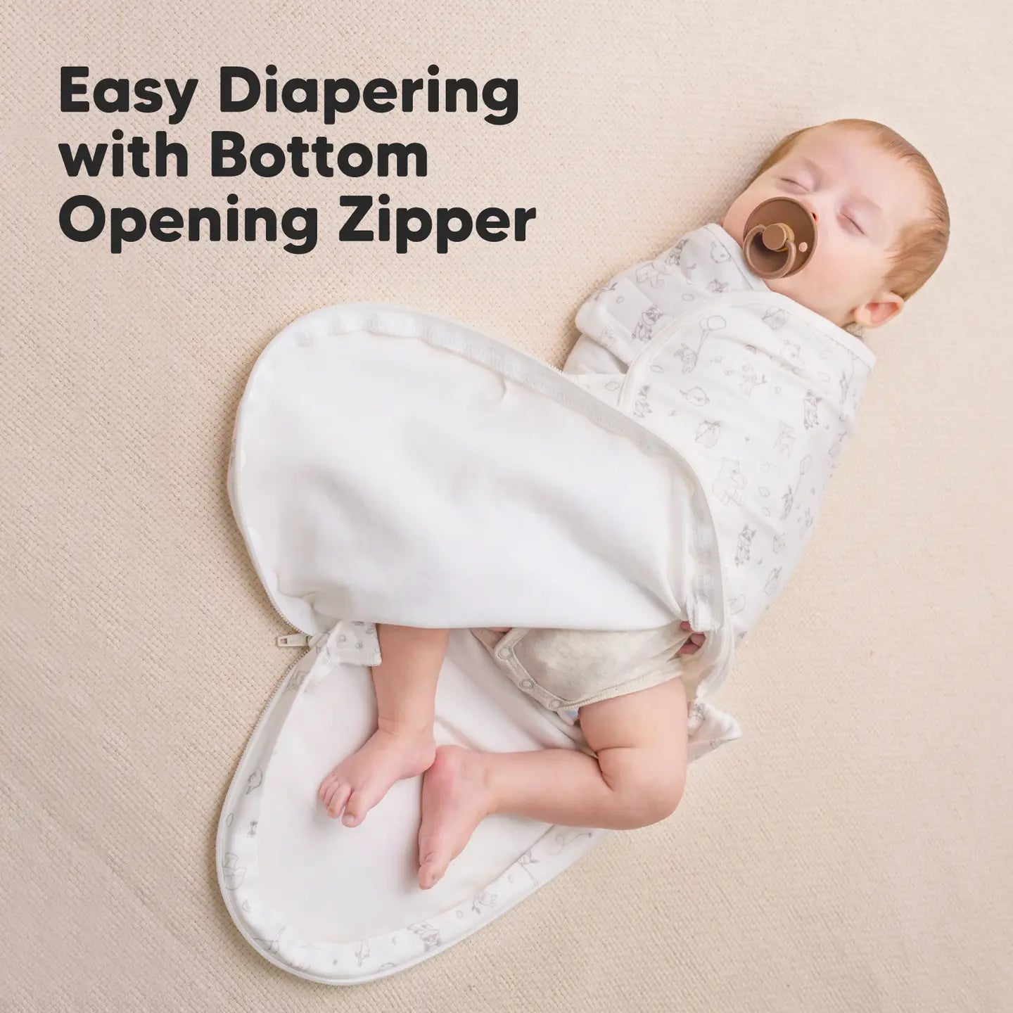 3-Pack Zippy Baby Swaddle