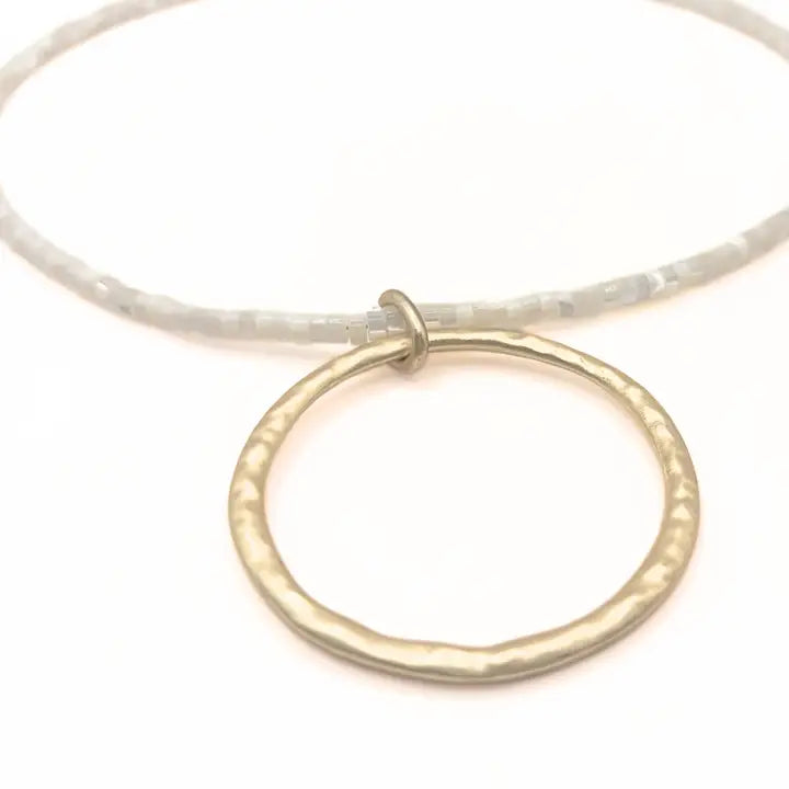The Heishi "Big Gold" Necklace