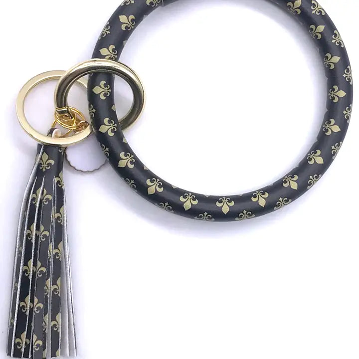 Fleur Wristlet Key Chain