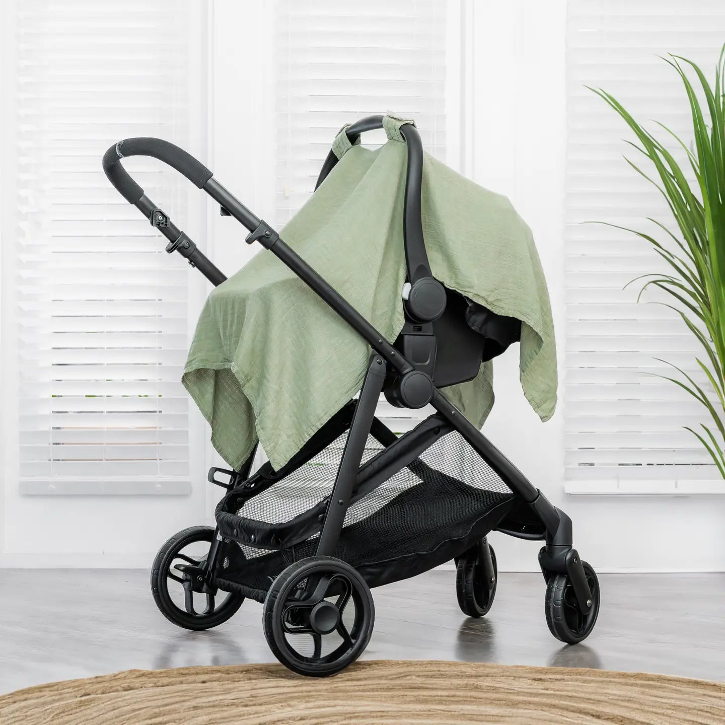 Fern Baby Car Seat Cover