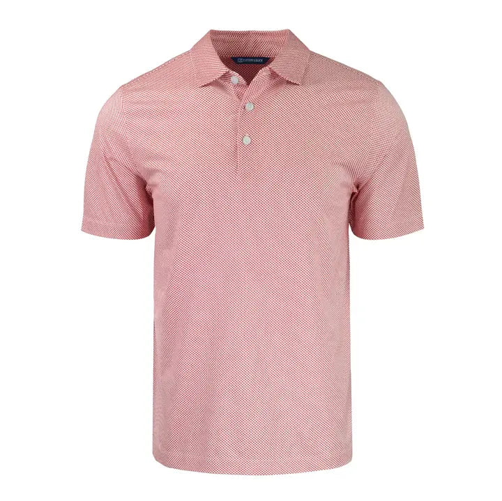 Red and White Polo