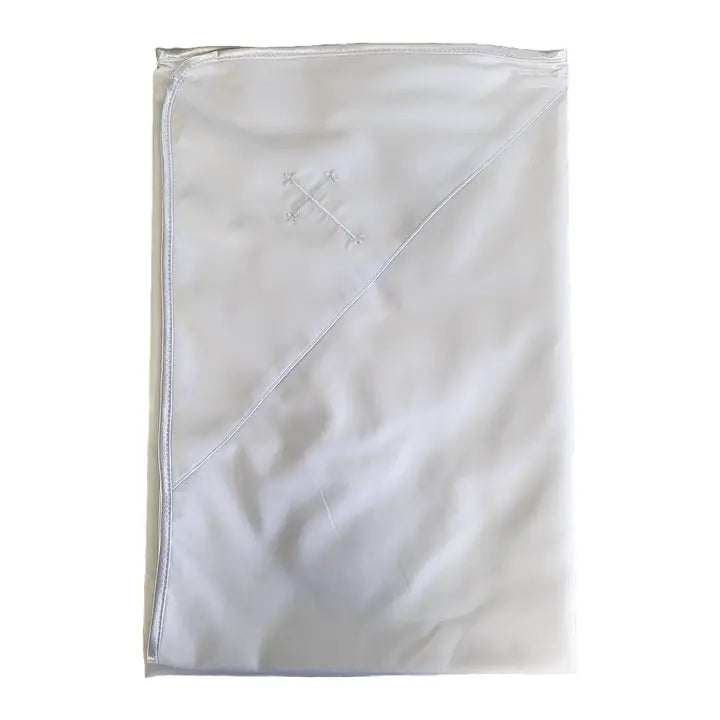 Embroidered Cross Shaw