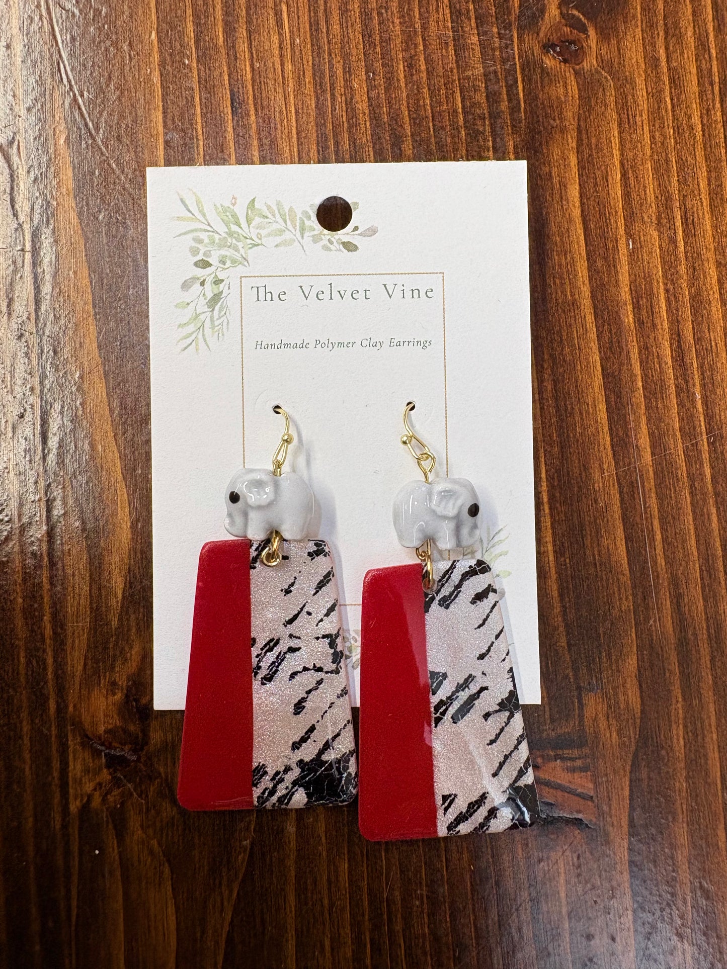 Crimson Spirit Earrings