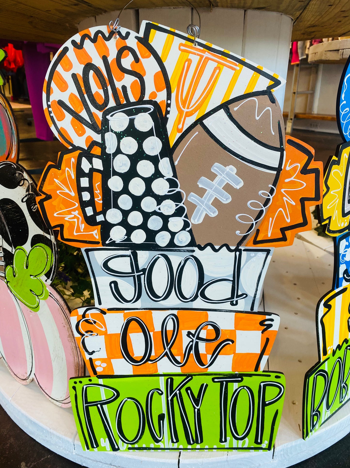 Good Ole Rocky Top Doorhanger