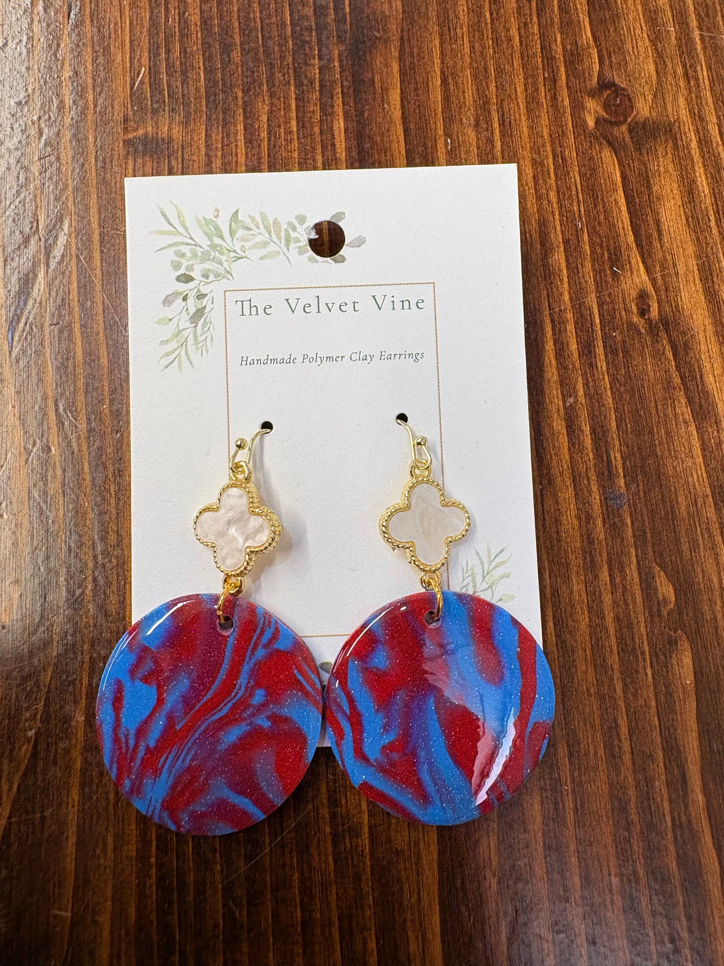 Ole Miss Gameday Earrings