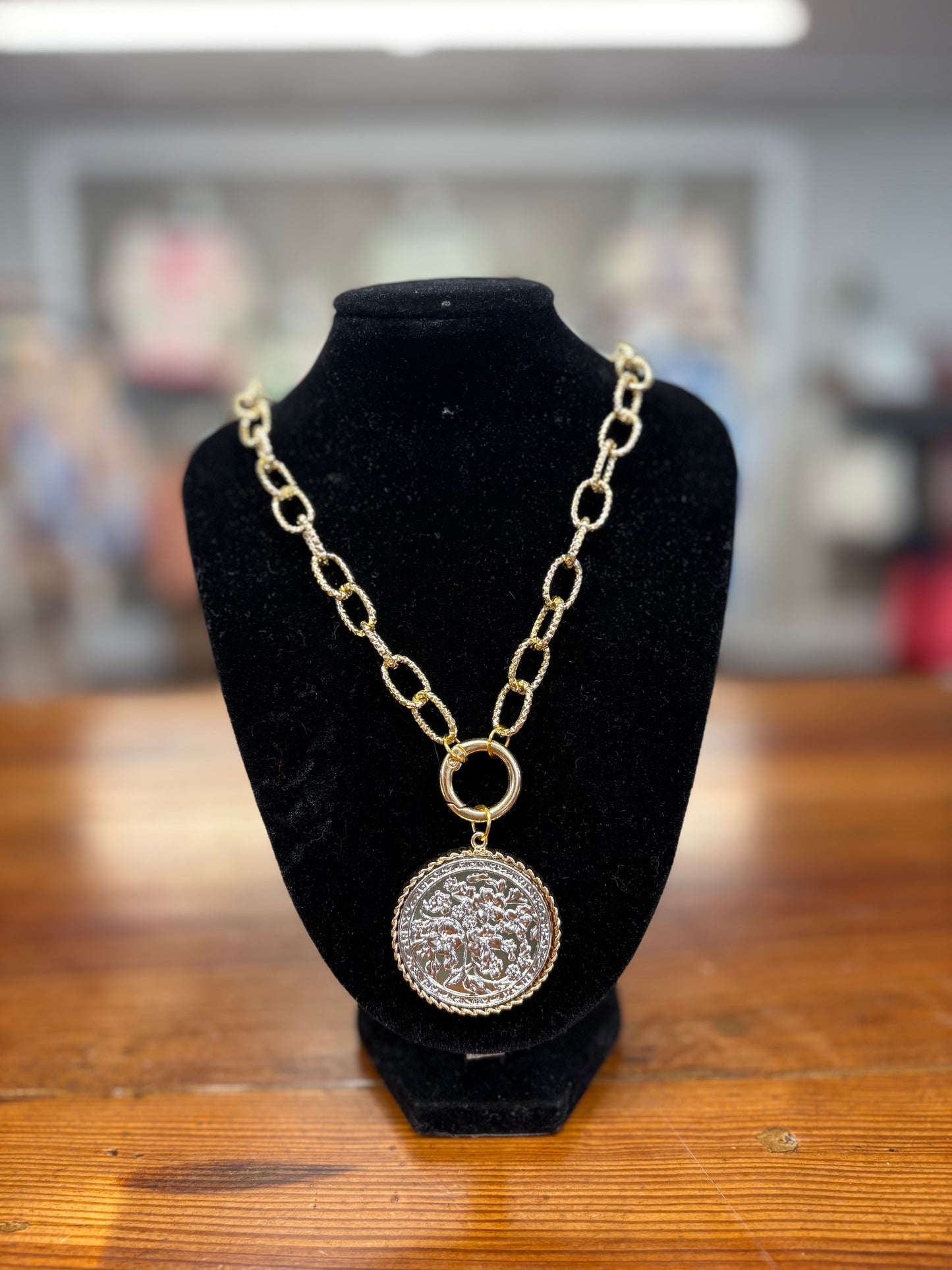 Luxe Legacy Coin Necklace