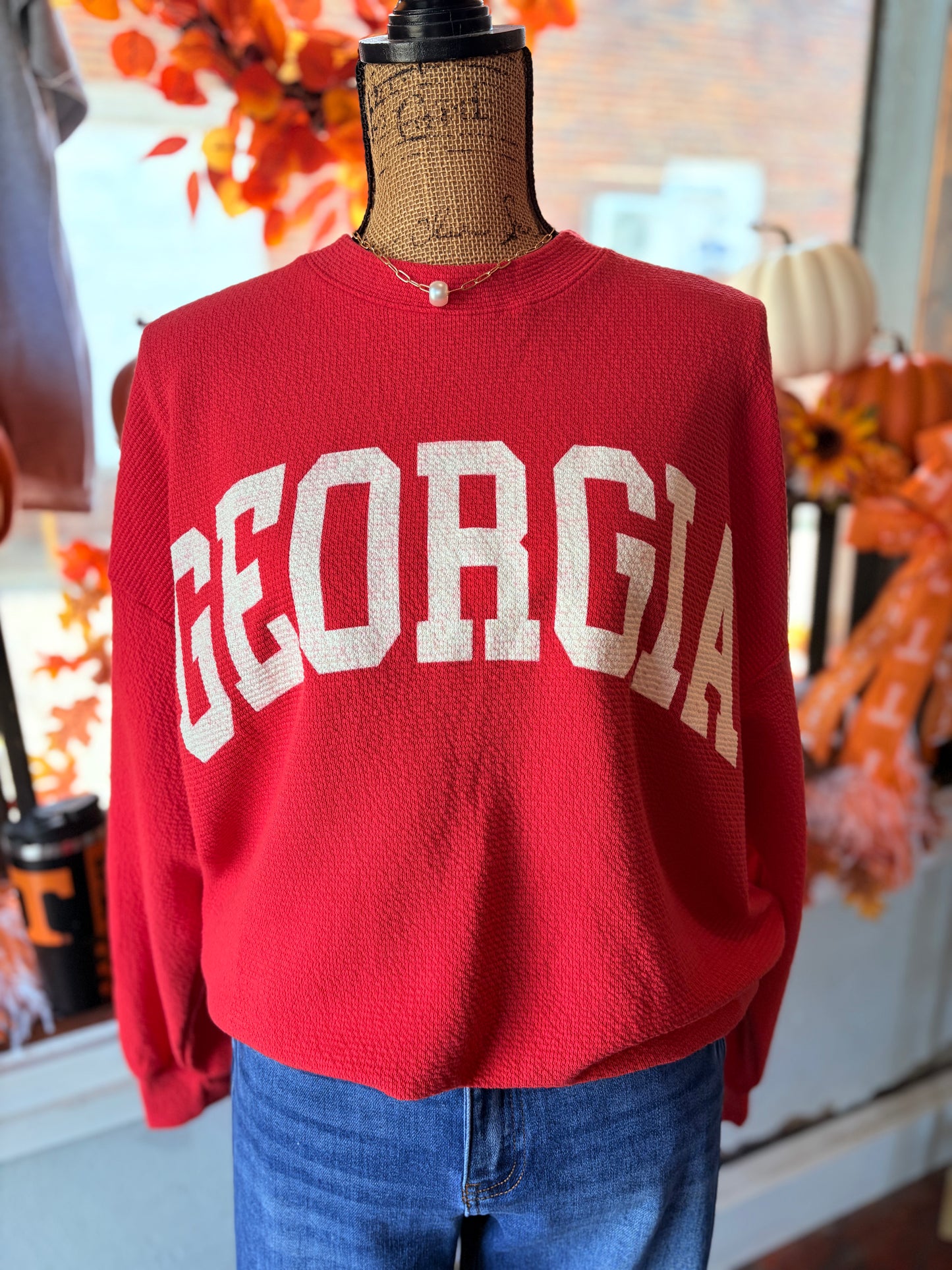 Georgia Graphic Long Sleeve Top
