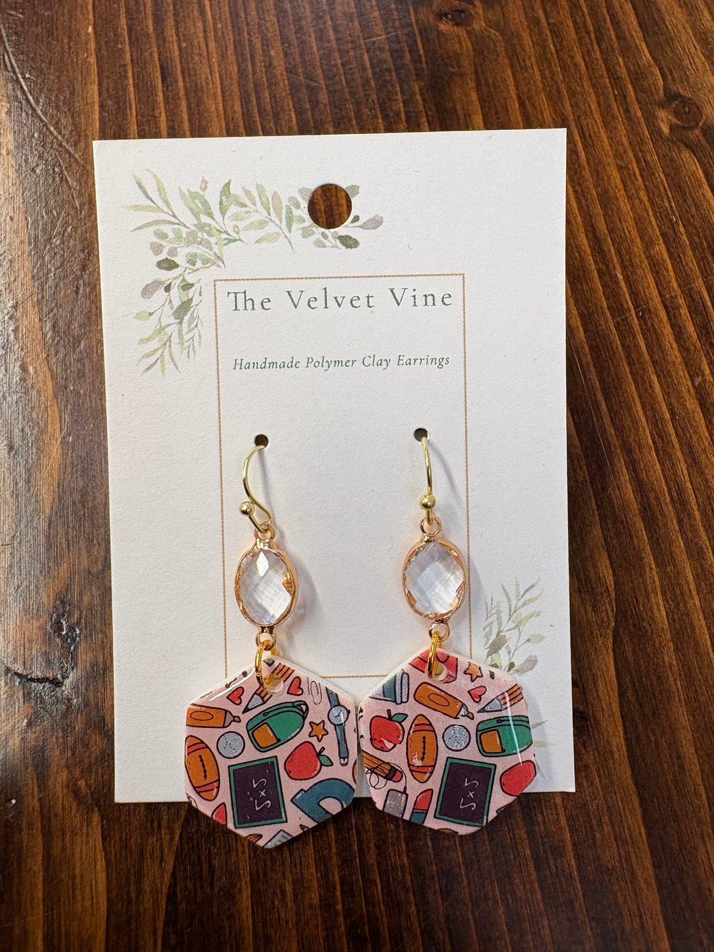 Back to School Earrings