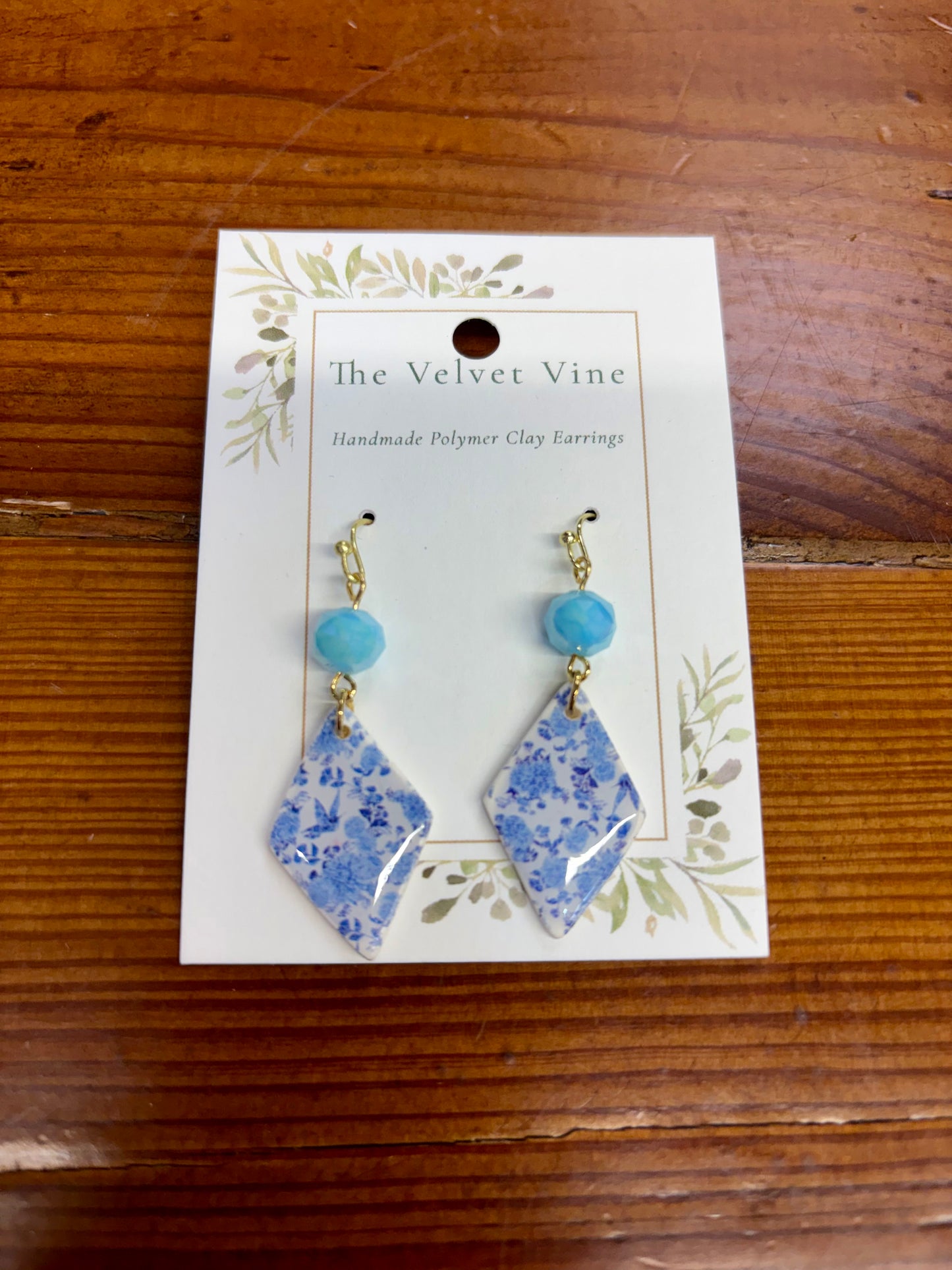 The Blue Garden Earrings
