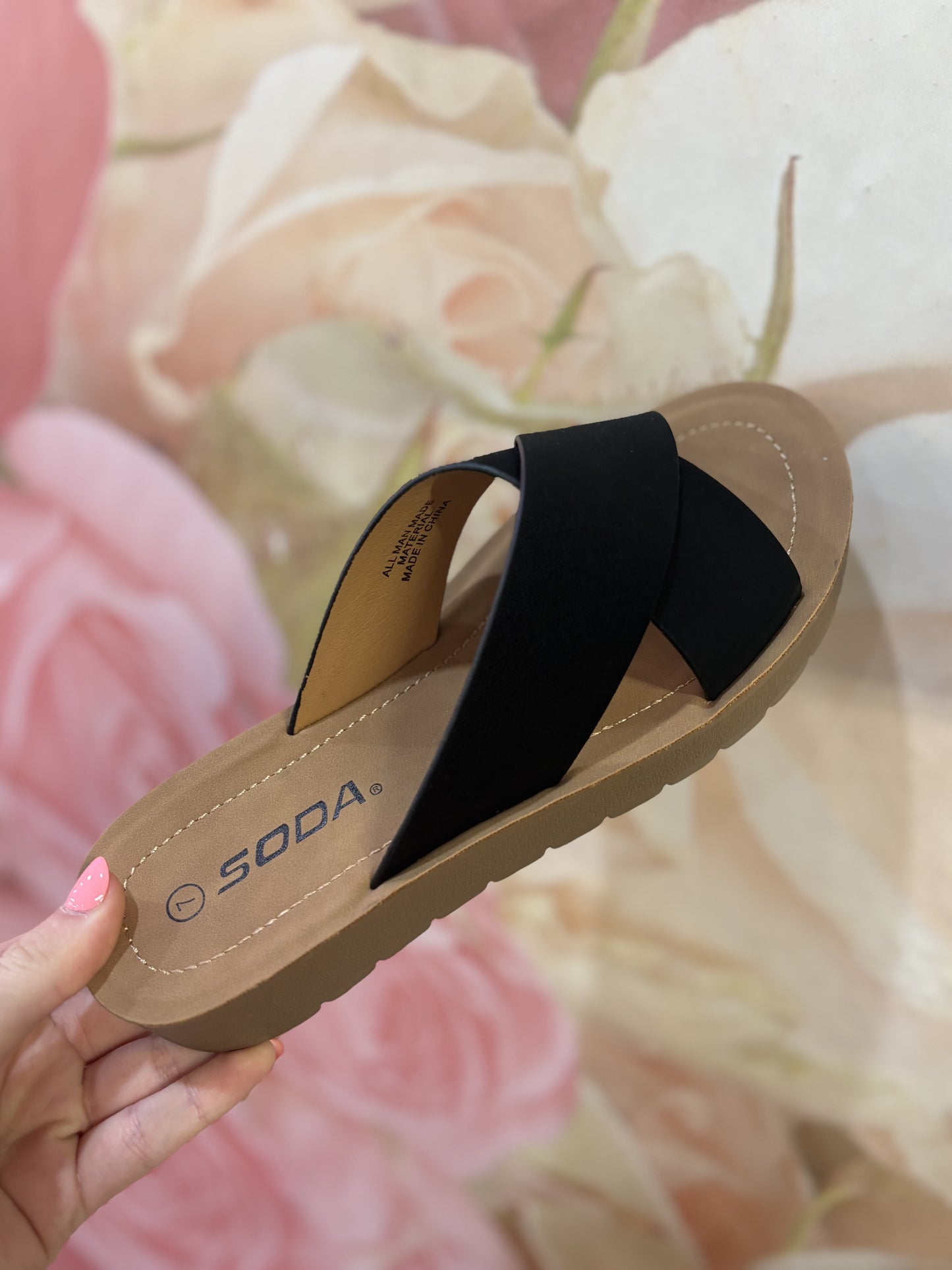 Black Lucy Wedge Platform