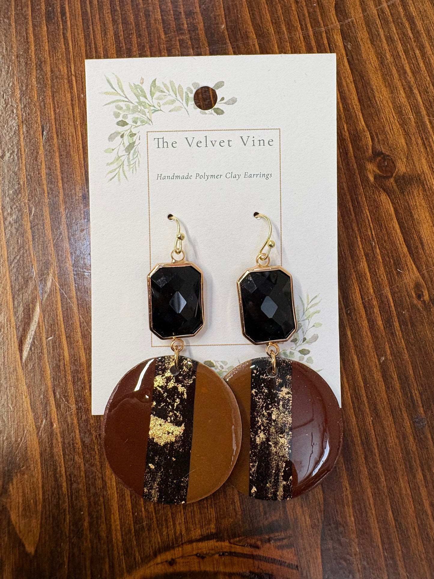 Midnight Mocha Earrings