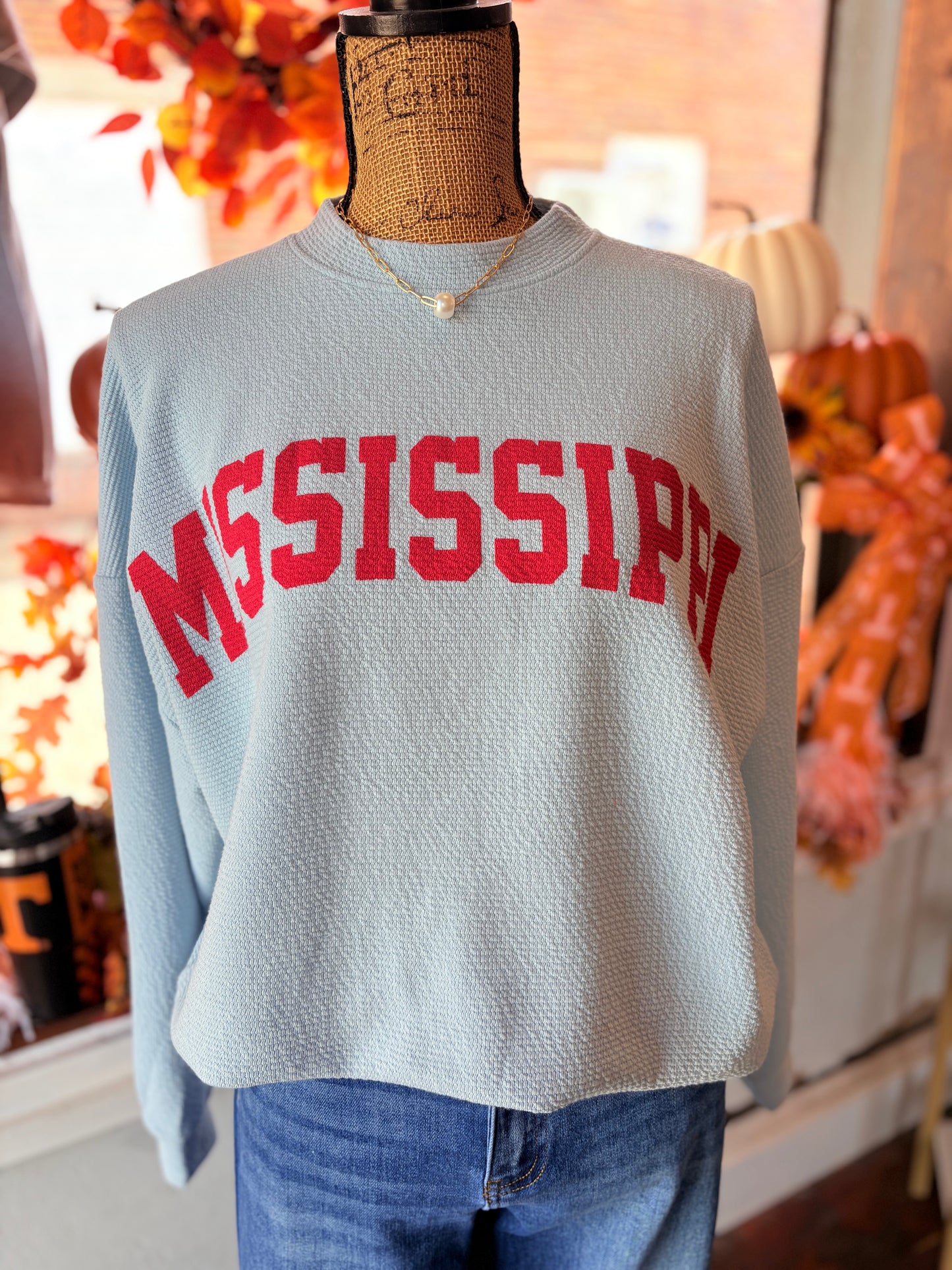 Mississippi Cloudy Knit Top
