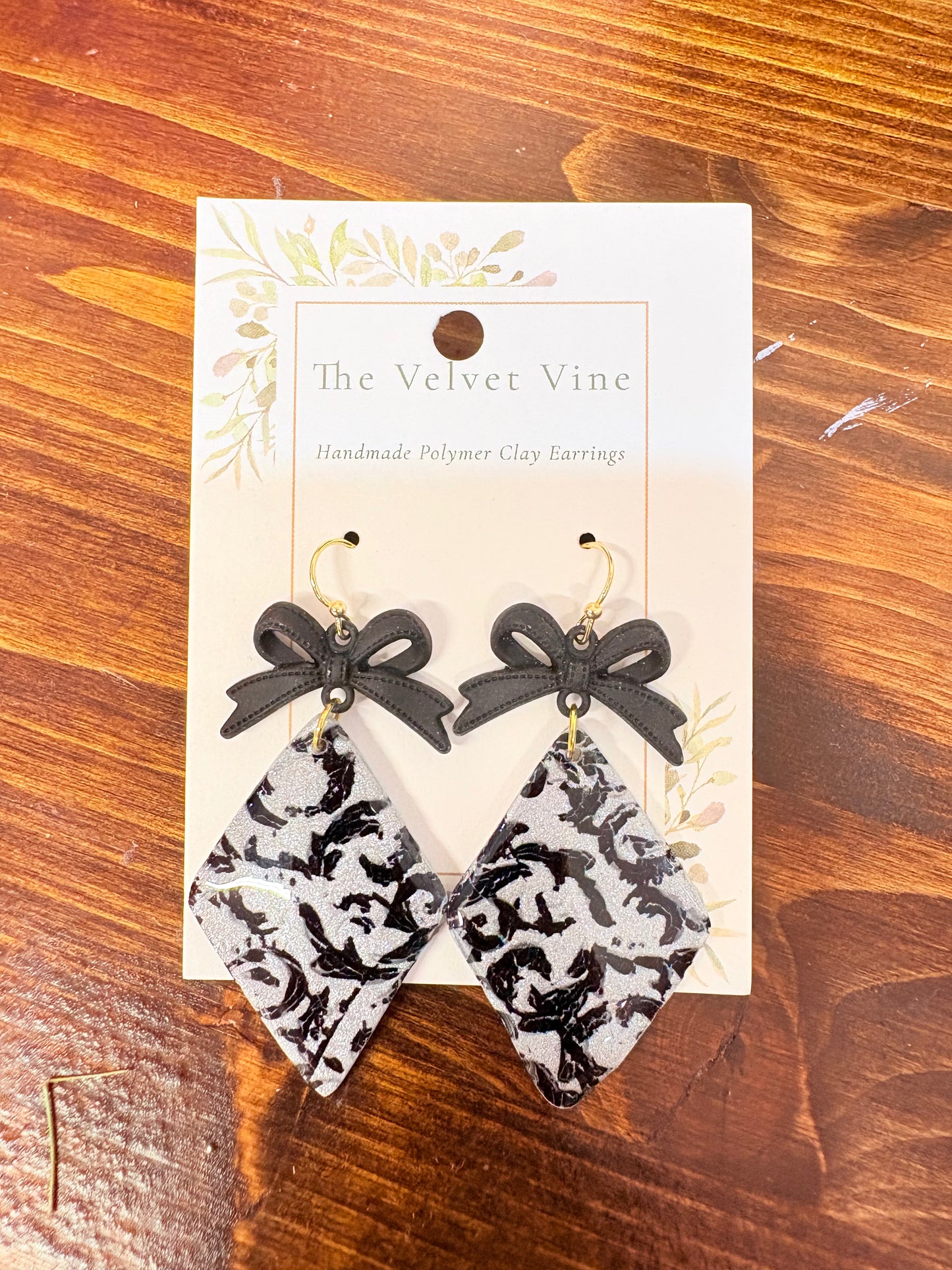 Midnight Bloom Earrings