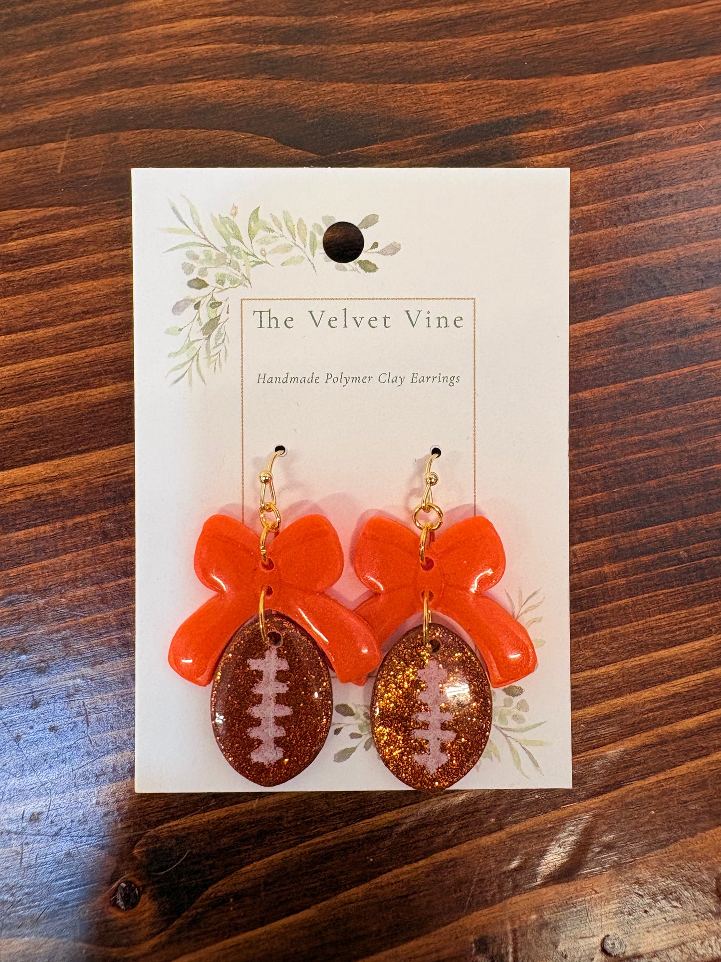 Game Day Bow Earrings