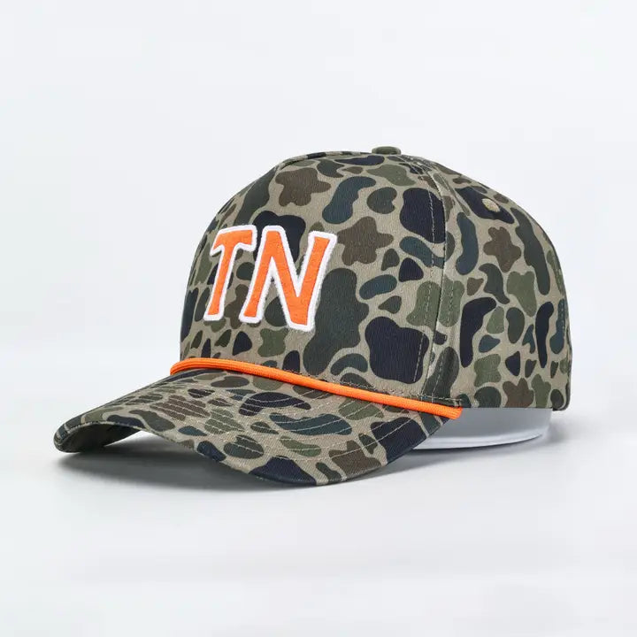Tennessee Hat- Traditional Camo