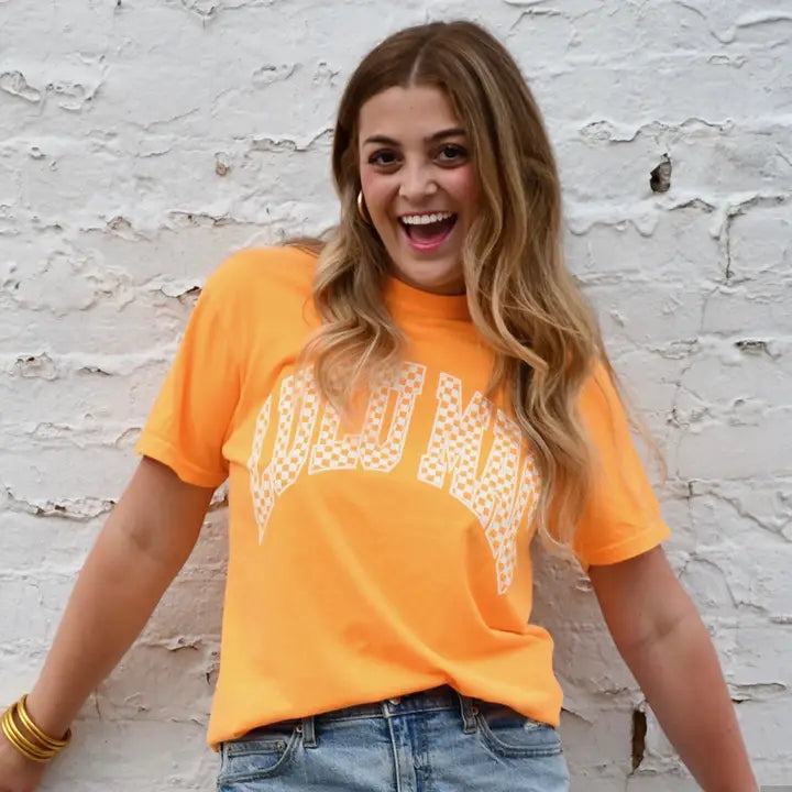 Lulu Mac Checkered Tee