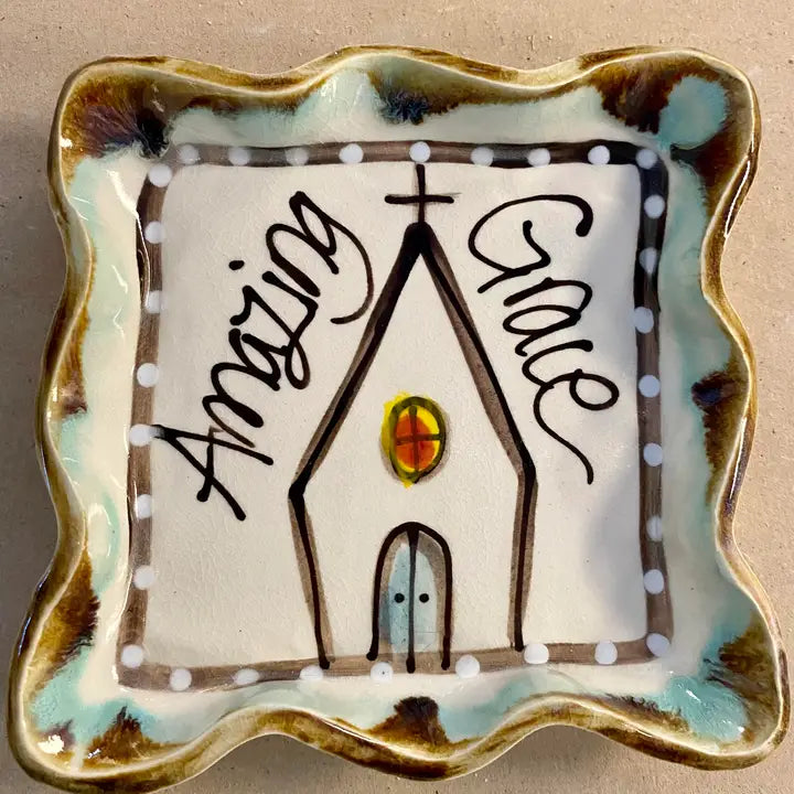 Candle Plate (Drip Church Amazing Grace)