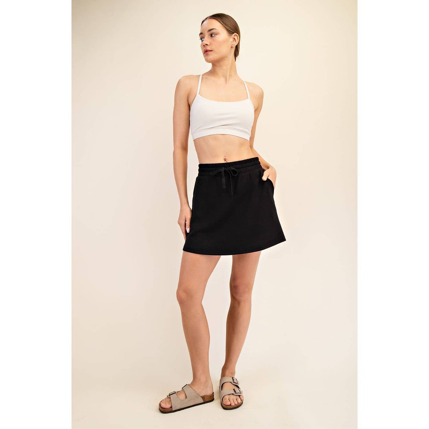 Modal Scuba Skort - Black