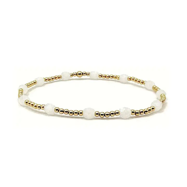 The Key West Bracelet in Winter White