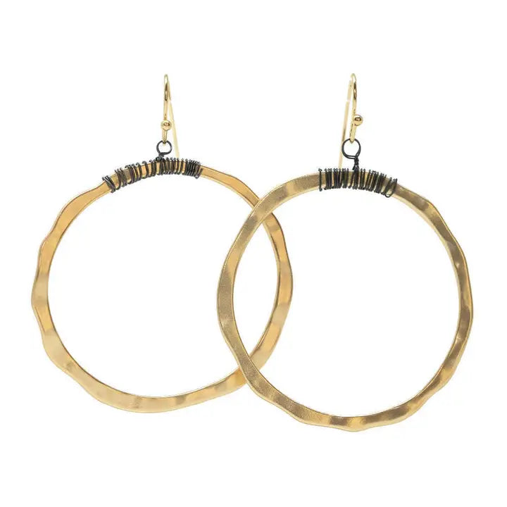 Hoop No. 17 Wire Wrapped