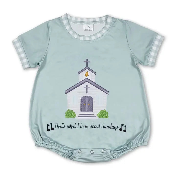 Short Sleeve Cross Chruch Bubble