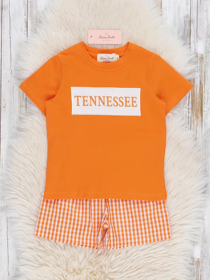 Tennessee Smocked Gingham Outfit